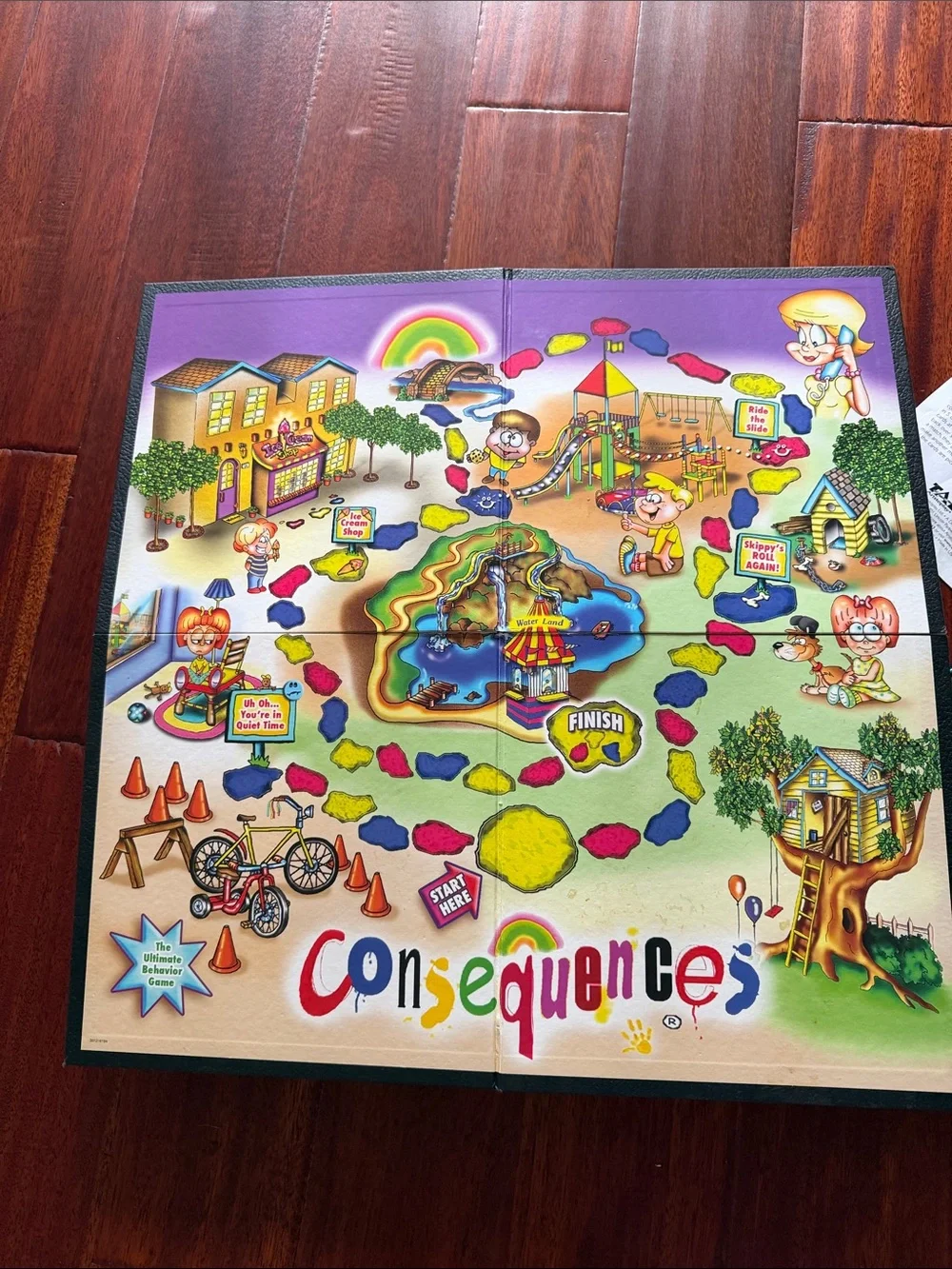 Consequences Kids Board Game - Colorful